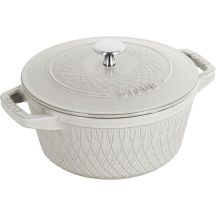 STAUB SPECIAL COCOTTE Runder gusseiserner Topf 2,3 l, Trüffelfarbe