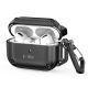 Tech-Protect Rough Hook Case mit Karabiner für Apple AirPods Pro 1/2 – Schwarz
