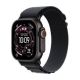 Apple Watch Ultra 3 GPS + Cellular 49 mm Schwarzes Titangehäuse mit schwarzem Alpine Loop - Medium