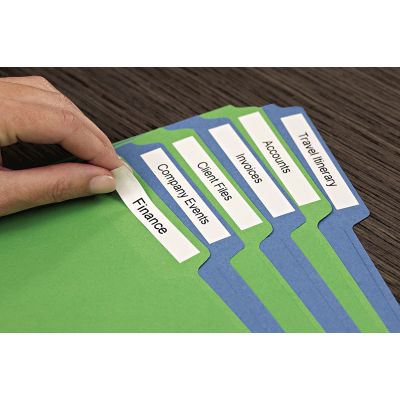 9. Dymo D1 Maßband – 12 mm x 7 m schwarz/weiß