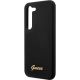 6. Guess GUHCS23SSLSMK S23 S911 schwarz/schwarz Hardcase Silikon Vintage Gold Logo