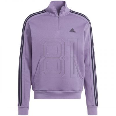 2. adidas Essentials Fleece 3-Streifen 1/4-Reißverschluss M Sweatshirt IJ8912