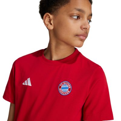 10. adidas FC Bayern München Kinder-T-Shirt Rot IT4138