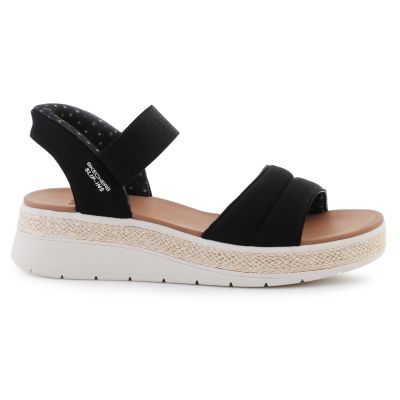 4. Skechers Slip-In-Sandalen: Bobs Sun Ray W 114413-BLK