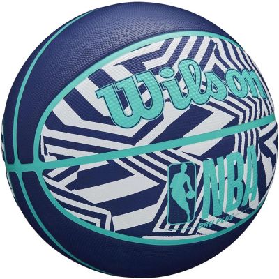 10. WILSON NBA DRV PLUS DAZZLE CAMO BSKT INDIGO BASKETBALL S.7