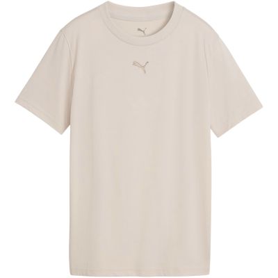 2. Puma ESS T-Shirt mit zentriertem Katzenlogo, Beige, 692972, Größe 82