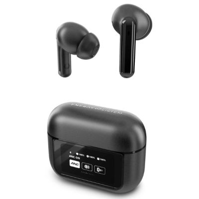 2. Energy Systems True Wireless-Kopfhörer der Icon-Serie mit Mikrofon, Bluetooth, Graphit, ANC