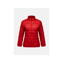 Kurtka damska puchowa PEAK PERFORMANCE W Helium Down Jacket kolor czerwony