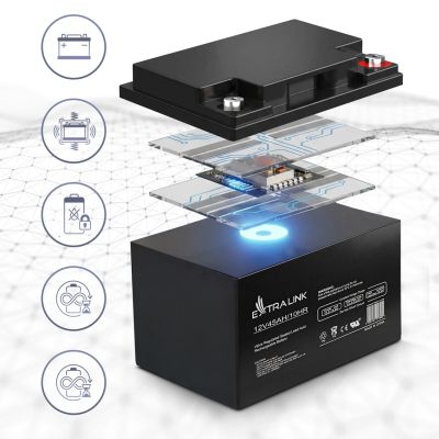 8. EXTRALINK BATTERIE BATTERIEAKKUMAT AGM 12V 45