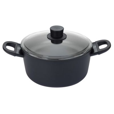 6. BALLARINI 75002-921-0 Runder schwarzer Topf