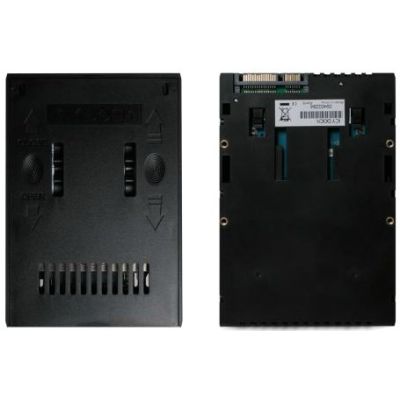 6. IcyDock-Adapter 2,5" auf 3,5" SATA I-III SSD & HDD 7-9,5 mm