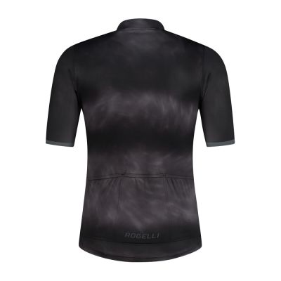 2. Rogelli T-Shirt für Herren, Schwarz und Grau, Größe M, Batik