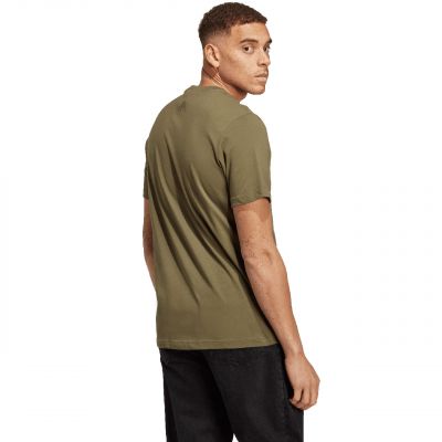 3. adidas Essentials Single Jersey Linear Logo-T-Shirt mit Stickerei M IC9280