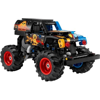 3. LEGO Technic 42219 Monster Jam Grave Digger Feuer und Eis