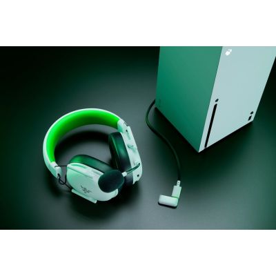 5. Razer BlackShark V3 X HyperSpeed Kabelloses Gaming-Headset mit Bügel, USB Typ-C, Bluetooth, Weiß