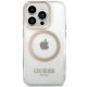 3. Guess Metal Outline Magsafe iPhone 15 Pro Max Hülle - Gold