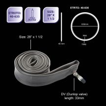 Fahrradschläuche 28x1 1/2 DV Fahrradritzel