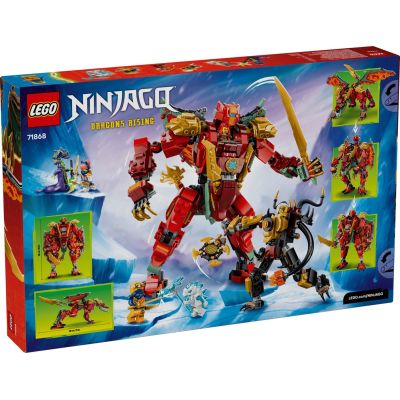 2. LEGO Ninjago 71868 - Wyldfyre Verwandlungsdrachen-Mech