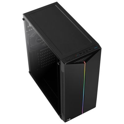 3. Aerocool PGS SPLIT A AEROPGSSPLIT-A-BKRGB Gehäuse (ATX, Micro ATX, Mini ITX; schwarz)