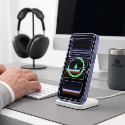 9. Tech-Protect MagZero MagSafe Hülle für iPhone 17 Pro / 18 Pro – mattes Marineblau