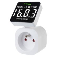 GREENBLUE Energiezähler, Wattmeter, 16 A, max. 3680 W, Speichersicherung GB620 E