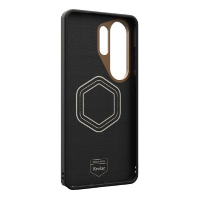 9. UAG Fibr Armr Magnet - Hülle mit integriertem Magnetmodul für Samsung Galaxy S26 Ultra (schwarz/bronze)