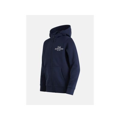 2. Peak Performance Jr Original Zip Hood blau
