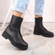 5. Bequeme isolierte Lederstiefeletten Remonte W RKR622 schwarz