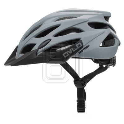 14. Meteor Ovlo S 16865 Bike Helmet 52-56 cm Gray