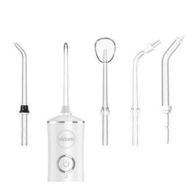 13. ELDOM Bewässerungsgerät RY200B, 230 ml, wiederaufladbar, weiß, Betriebszeit 60 Min., Ladezeit ca. 6 Std., IPX7, Reiseetui, USB-Kabel