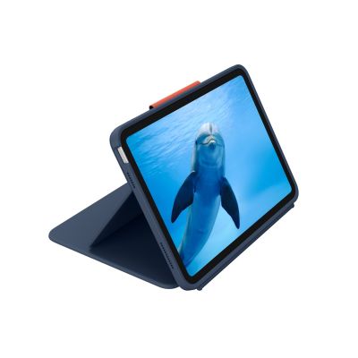 4. Logitech Rugged Combo 4 Touch QWERTZ Deutscher Smart Connector Blau