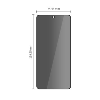2. Tech-Protect Glass SPY+ 2er-Pack Sichtschutzglas aus gehärtetem Glas für Samsung Galaxy S26 Ultra