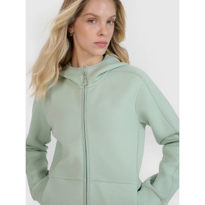 4. Damen-Kapuzensweatshirt mit Reißverschluss 4F 4FWSS25TSWSF1561-47S