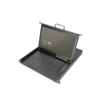 Digitus DS-72220-6GE Rackkonsole 43,2 cm (17") 1920 x 1080 px Schwarz 1 HE