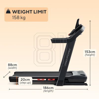 11. Proform Carbon Pro 2000 PFTL10925 Elektrisches Laufband
