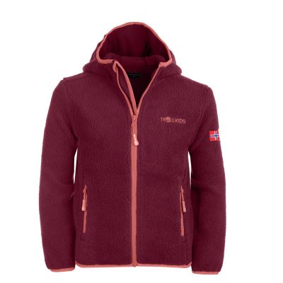 Trollkids Girls Mandal Jacke für Mädchen, Rot (358-219)