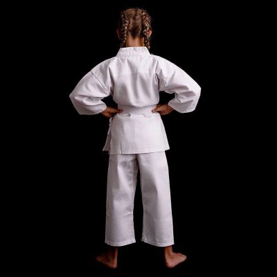 8. Karate-Kimono für Kinder + gratis Gürtel - DBX BUSHIDO ARK-3102 120 cm