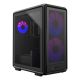 5. Cooler Master MasterFrame 500 Mesh Midi-Tower Schwarz, Transparent