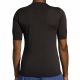 4. High Point Kurzarm-Lauf-T-Shirt für Damen, Schwarz