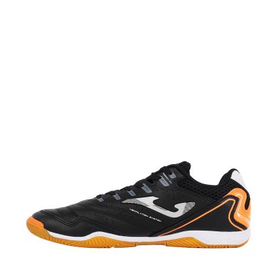 5. Joma Maxima 2301 Hallenfußballschuhe schwarz und orange MAXS2301INH
