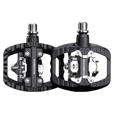 Rockbros PD303 Half-Lock Plattform-Fahrradpedale – Schwarz