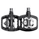Rockbros PD303 Half-Lock Plattform-Fahrradpedale – Schwarz