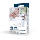 2. GEMBIRD 2-Port GAN (PD) USB (A+C) Schnellladegerät, 65W, Weiß