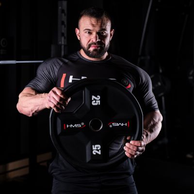 2. TPC25 OLYMPISCHE POLYURETHANPLATTE CPU 25 KG HMS