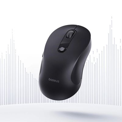 5. Baseus F02 Kabellose ergonomische Bluetooth-Maus – Schwarz