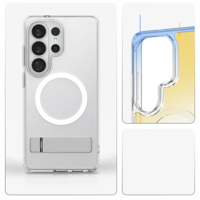 13. Spigen Ultra Hybrid S Mag MagSafe Hülle für Samsung Galaxy S26 Ultra – Transparent und Weiß