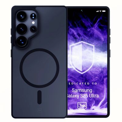 9. 3mk Smoke MagCase für Samsung Galaxy S25 Ultra – Schwarz