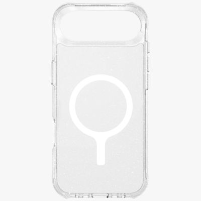 5. Uniq LifePro Xtreme Magclick Ladehülle für iPhone 17 Air - Transparent-Glitter