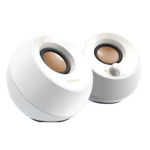 Creative Pebble 2.0 Computerlautsprecher-Set 51MF1680AA001 (2.0; weiß)