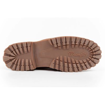 7. Wrangler Herren-Winterstiefel, gefütterte Leder-Trekkingschuhe, hohe Stiefeletten